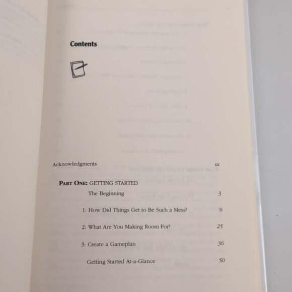 3/$20 Lighten Up Free Yourself from Clutter Self Help Hardcover Book - Picture 8 of 15